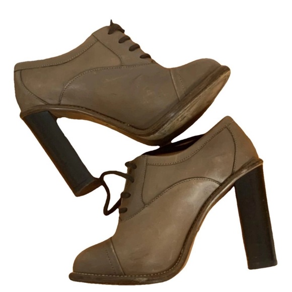 RARE Chloe x Phoebe Philo Era Lace Up Block Heels - Picture 2 of 13